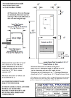 This link will take you to a Door Lite Location Standards PDF provided by JR Metal Frames.