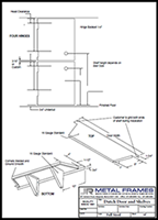 Dutch door and shelves PDF provided by JR Metal Frames. width=