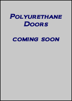 Polyurethene Doors Coming Soon from JR Metal Frames.