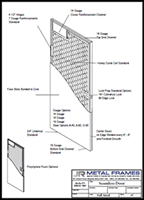Seamless Hollow Metal Door PDF provided by JR Metal Frames.