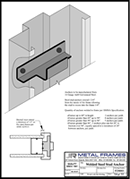 Welded Steel Stud Anchor PDF provided by JR Metal Frames.