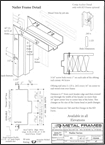 Nailer Frame PDF provided by JR Metal Frames.